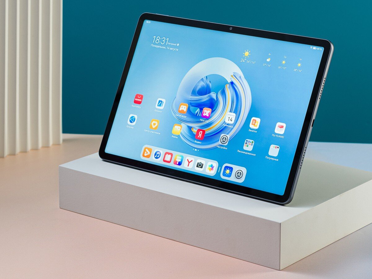    Обзор HUAWEI MatePad 11,5": яркий громкий малый