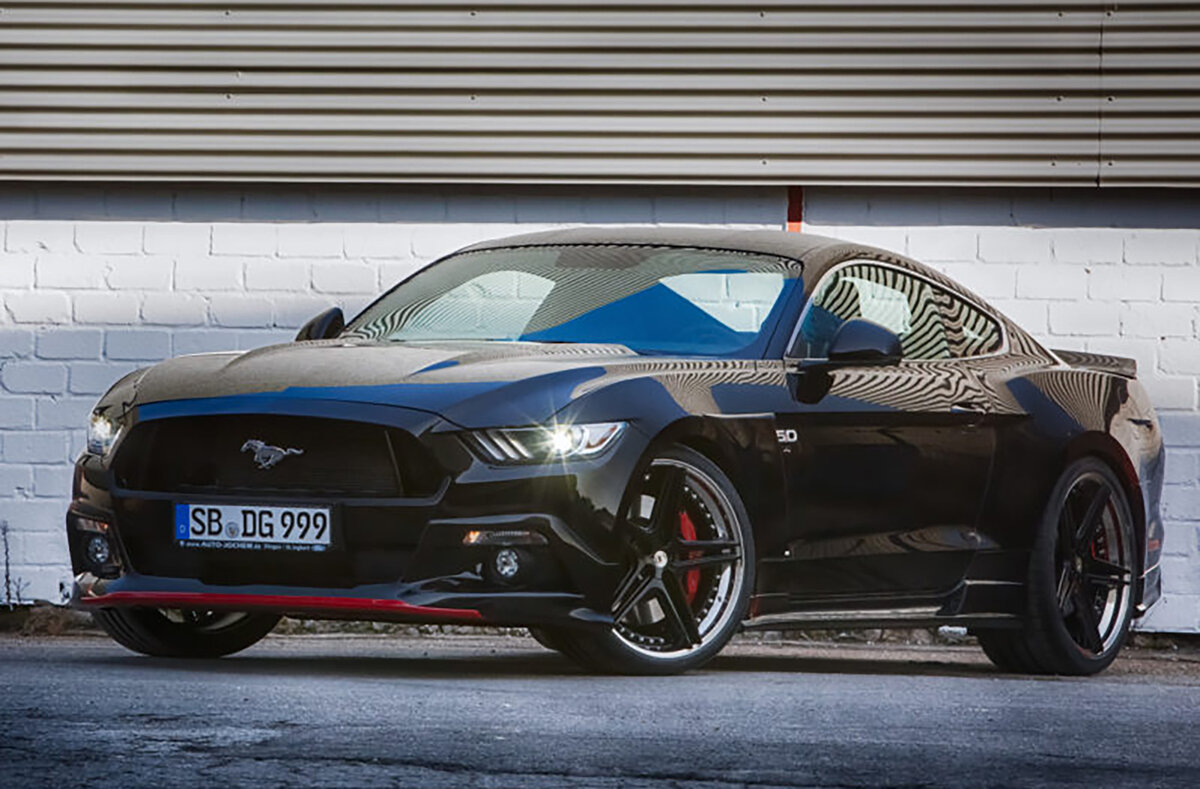 FORD MUSTANG GT мощностью 705 л. с. | Валим на Гелике | Дзен