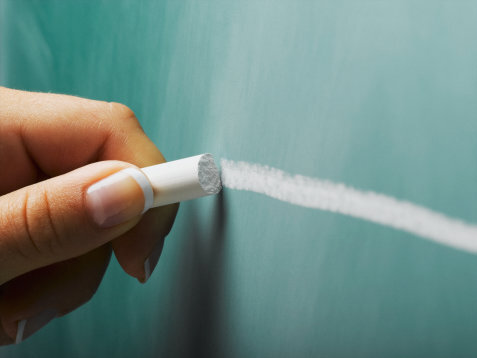 Школьный мелок