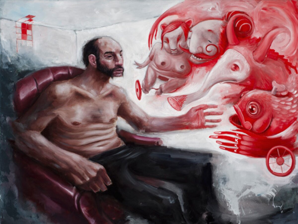 Художник Эдуардо Флорес