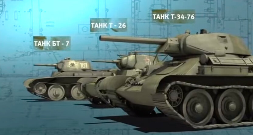 Танки СССР в 1941 г.