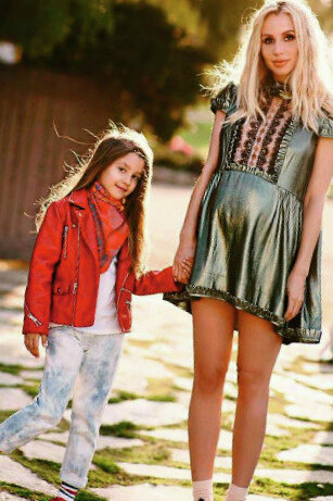 Лобода с дочкой