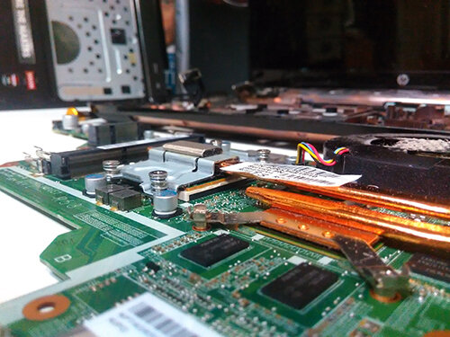 система охлаждения HP