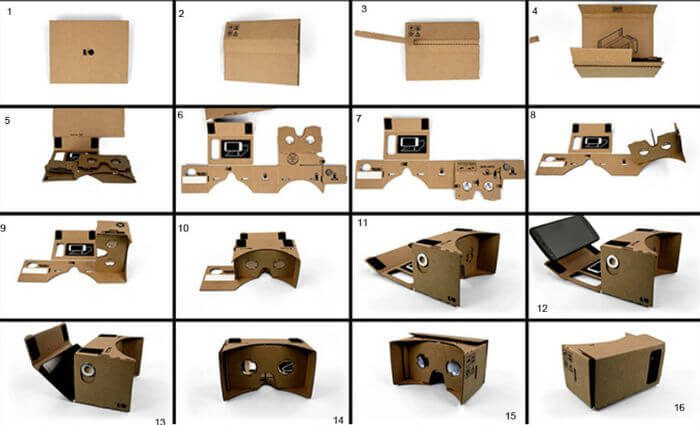Google Cardboard – очки виртуальной реальности своими руками