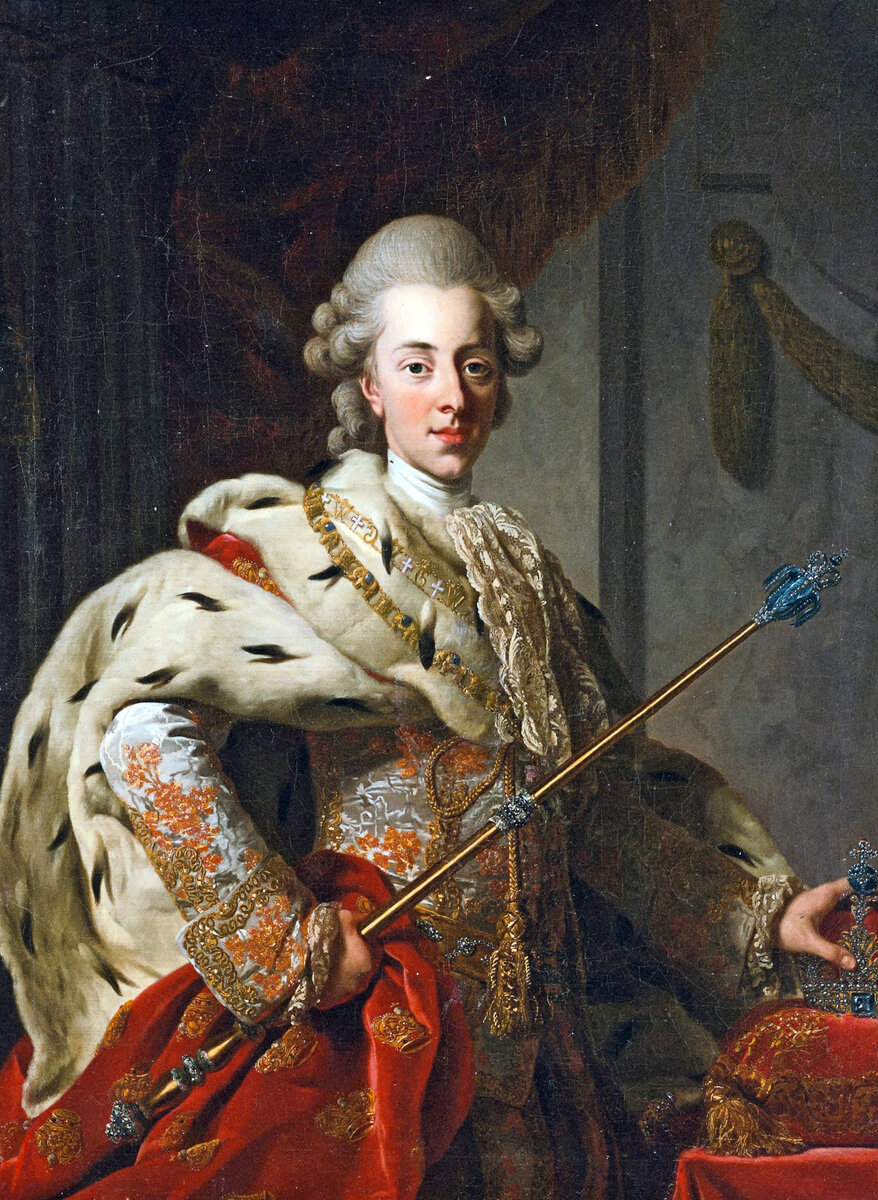Король Дании Кристиан VII (1749-1808 гг.) 