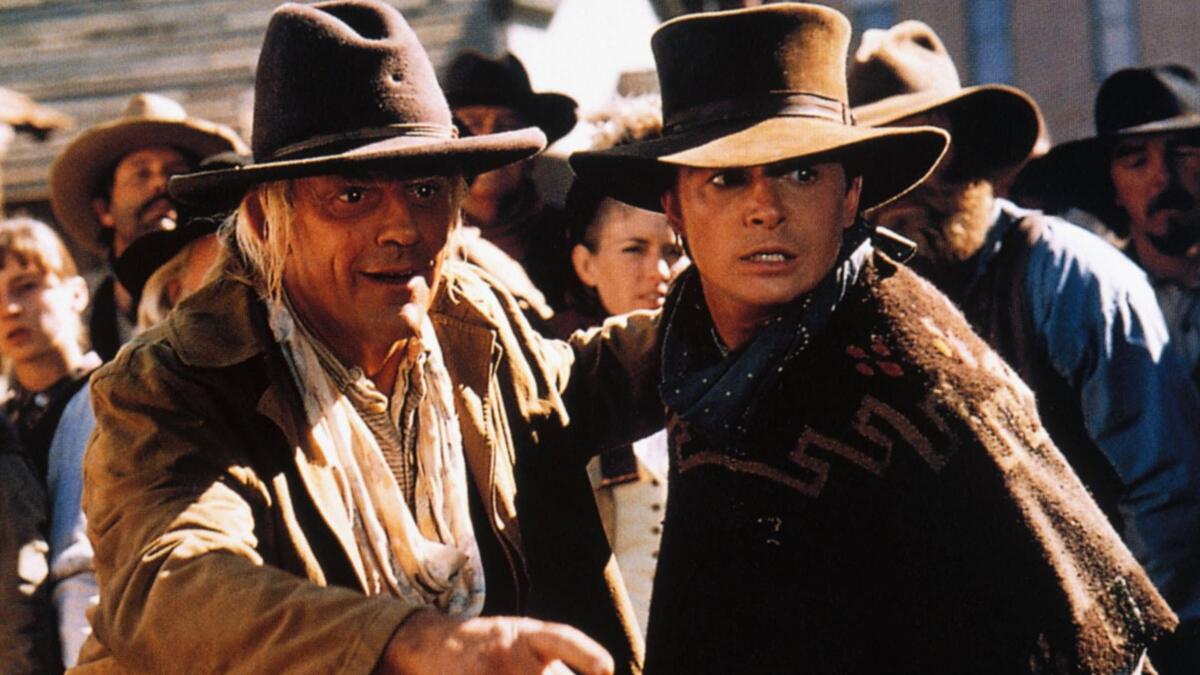 Кадр из фильма "Назад в будущее -3"