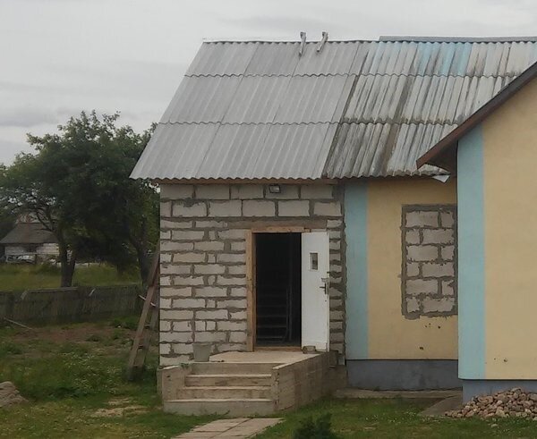 Пристройка из пеноблоков к деревянному дому