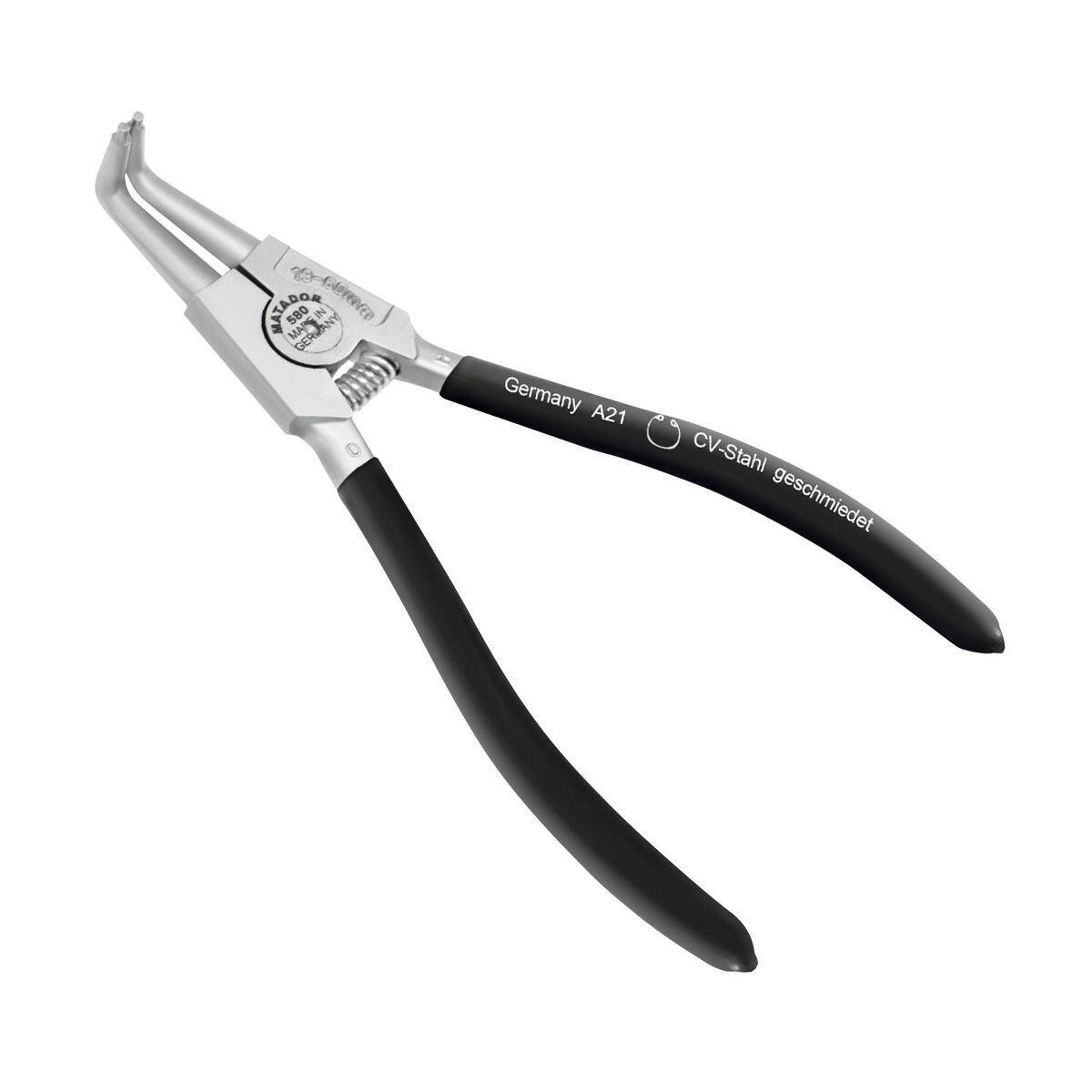 Съемник стопорных колец, изогнутый