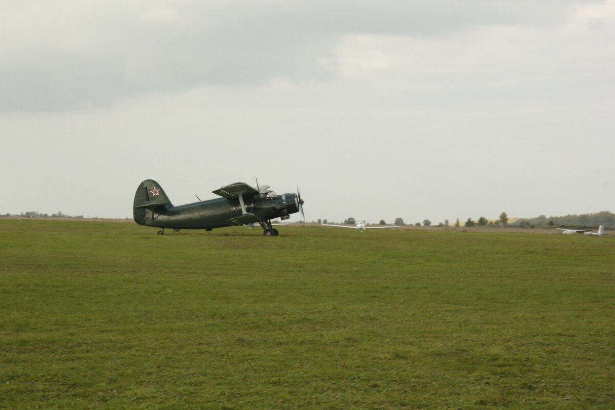 Ан-2 на взлёте