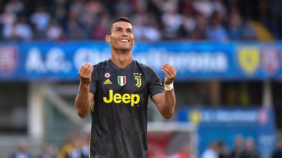 Первое удаление Роналду за Ювентус