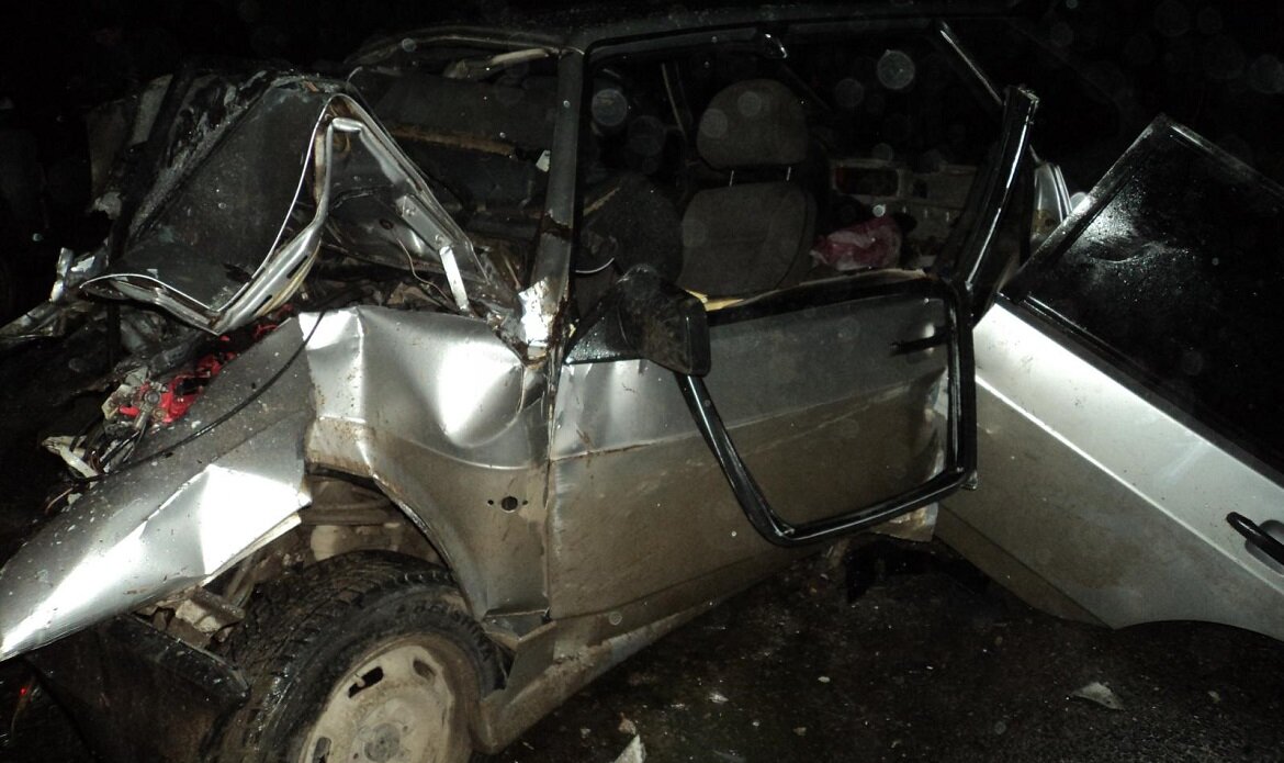 Фото с места ДТП 