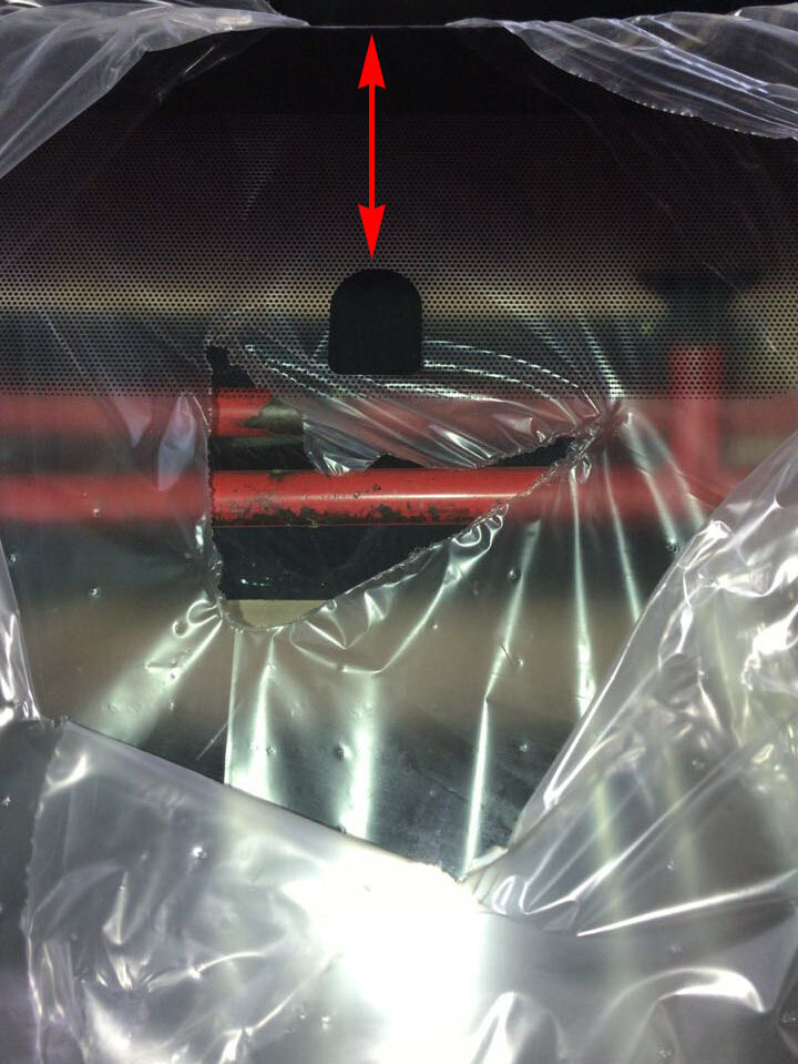 Крепление зеркала после рестайлинга