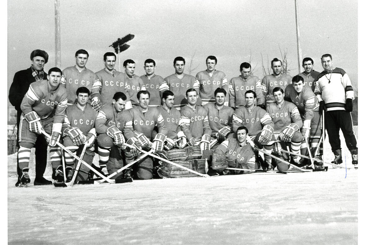 Сборная СССР чемпион мира по хоккею 1969