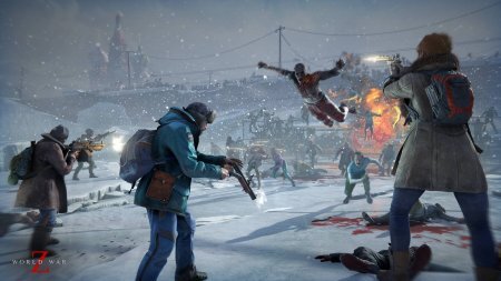  World War Z представляет собой шутер от первого лица, где игрок с другими NPC или пользователями начинает активно выживать. Помимо того, что им часто предстоит отбиваться от опасных врагов, не стоит забывать о том, что за вашими спинами останутся самые разные люди, которые пока еще не заражены и только вы сможете лично защитить их, попутно выискивая еду, устанавливая укрепления и просто занимаясь самыми разными дополнительными делами. Не стоит волноваться, у вас обязательно все получится, главное, правильно анализировать ситуацию, принимать верные решения и просто стараться побеждать.
 Не стоит расслабляться, зомби будут атаковать вас целыми толпами, и они вас наверняка не будут оставлять в покое. Поэтому предлагаем вам не терять бдительности и просто стараться побеждать. Только совместными усилиями вы сможете победить и просто добиться нужного результата. Не забывайте, что любой укус или прорыв вашего укрепления может стать причиной тотального проигрыша или стать основой для больших проблем. Не забывайте внимательно оценивать ситуацию, только точная информация позволит вам выживать в этой суровой среде.