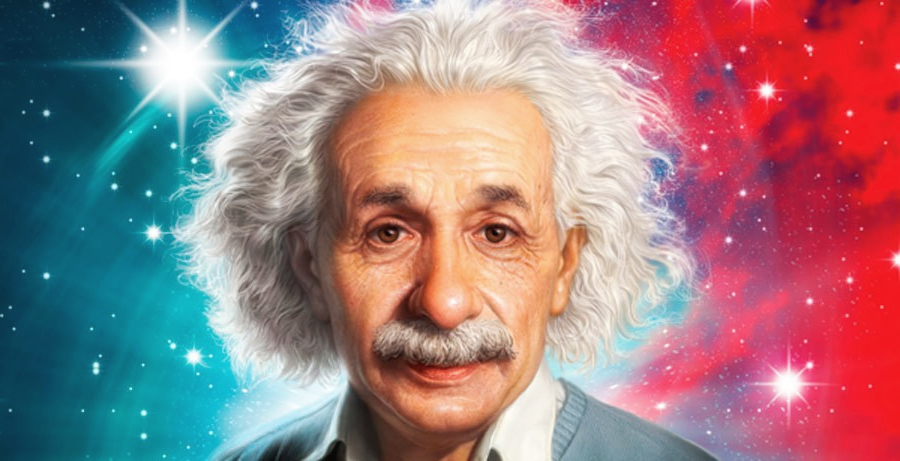 Альберт Эйнштейн (иллюстрация)