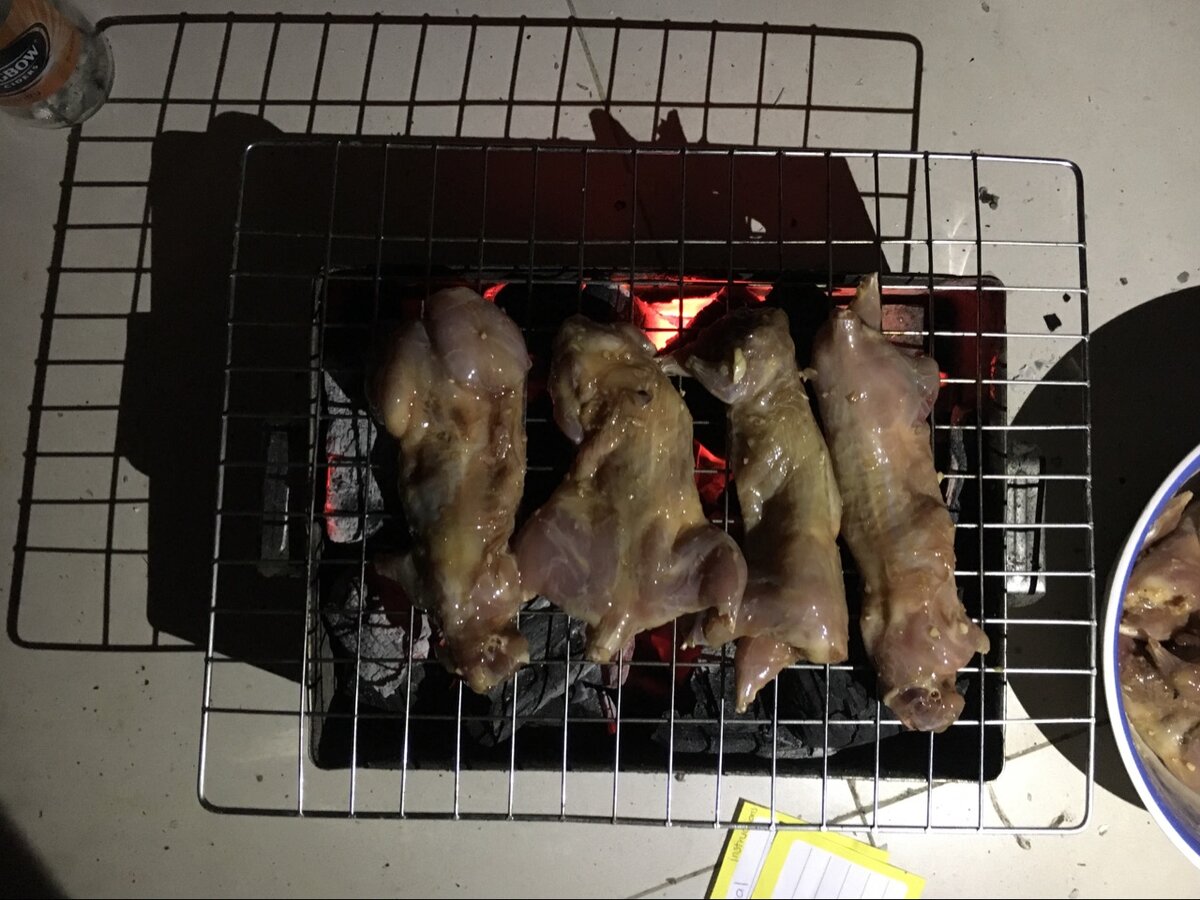 Начинаем жарить.