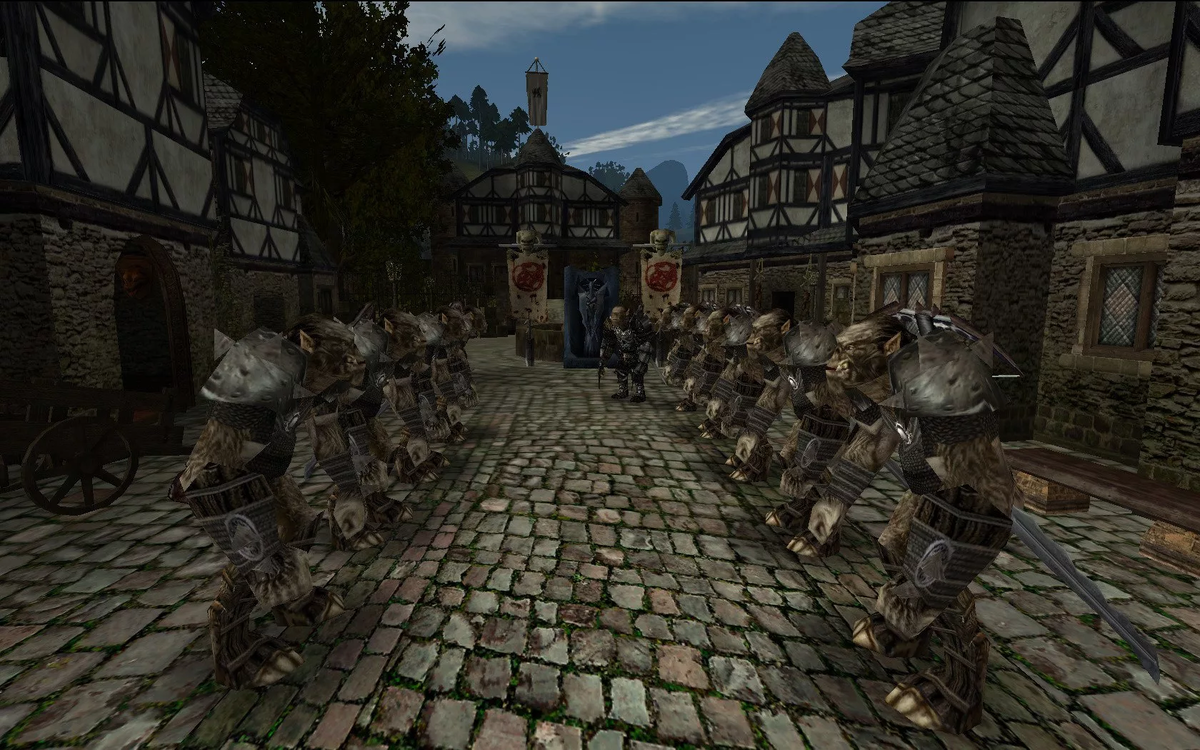 скриншот из игры Готика