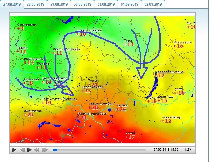 Изображение с сайта www.gismeteo.ru
