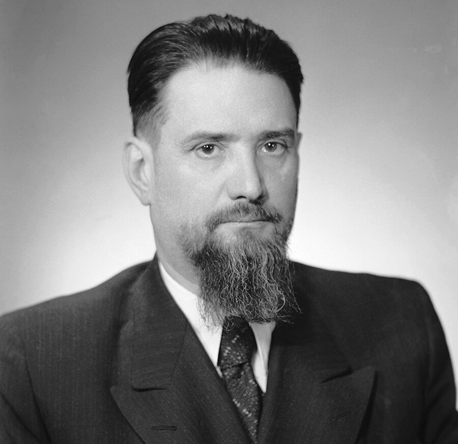 Игорь Васильевич Курчатов. 1950 год. Фото: ТАСС/С. Иванов-Аллилуев