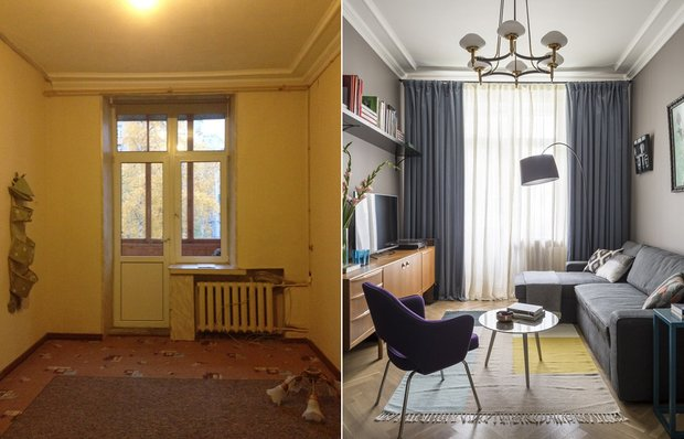 До и после. Источник фото www.inmyroom.ru