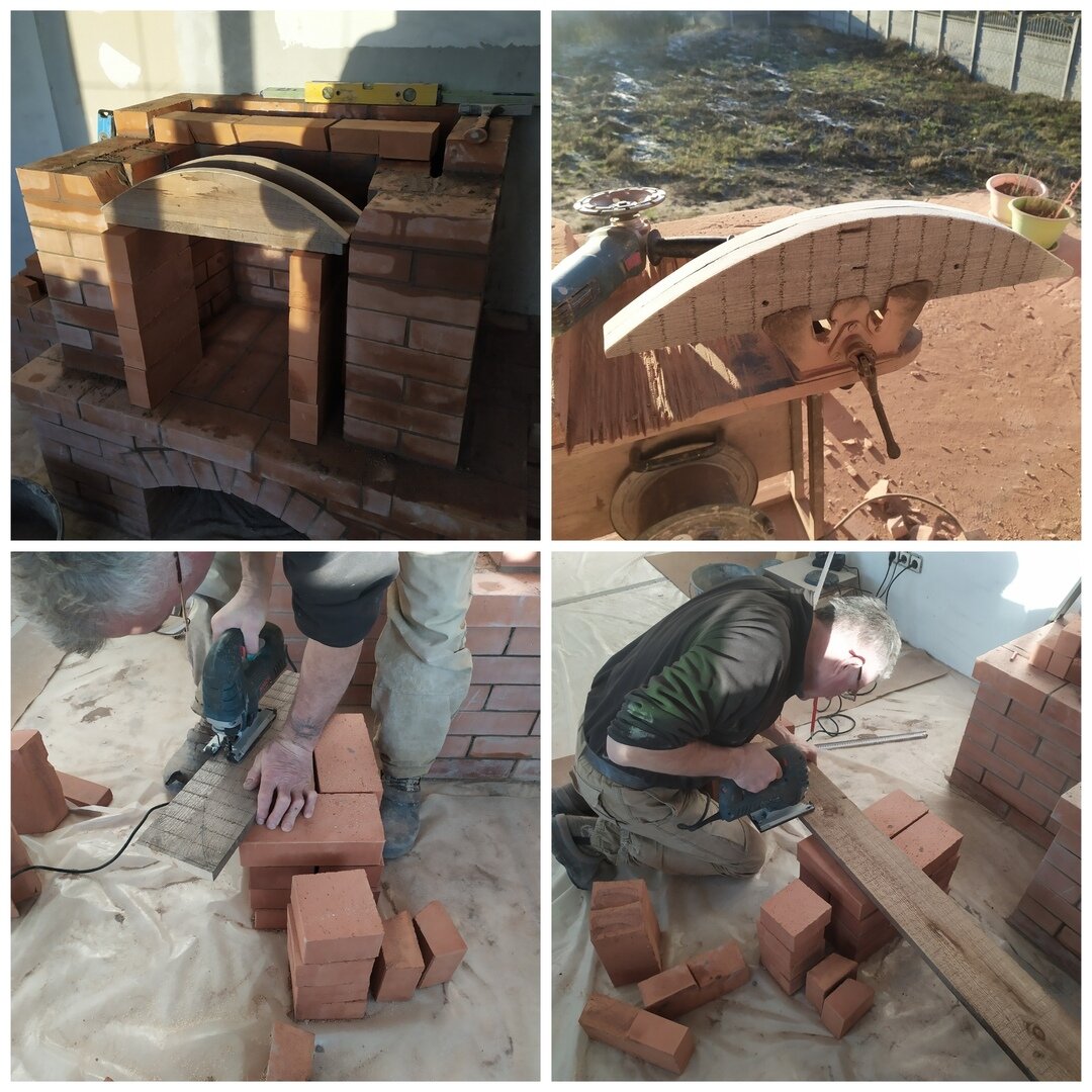 Этапы строительства арки 