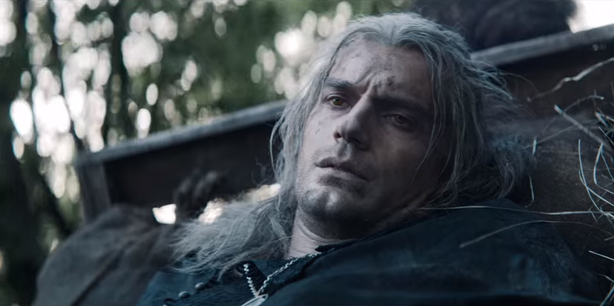 Геральт не в лучшем своём состоянии.