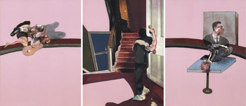 Francis Bacon, In Memory of George Dyer (1971) The Estate of Francis Bacon. All rights reserved. DACS/Artimage 2019. Photo: Hugo Maertens