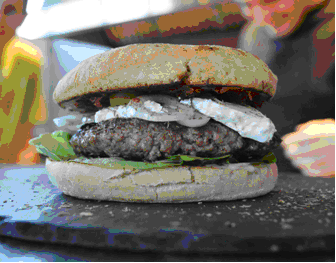 100% Greek burger