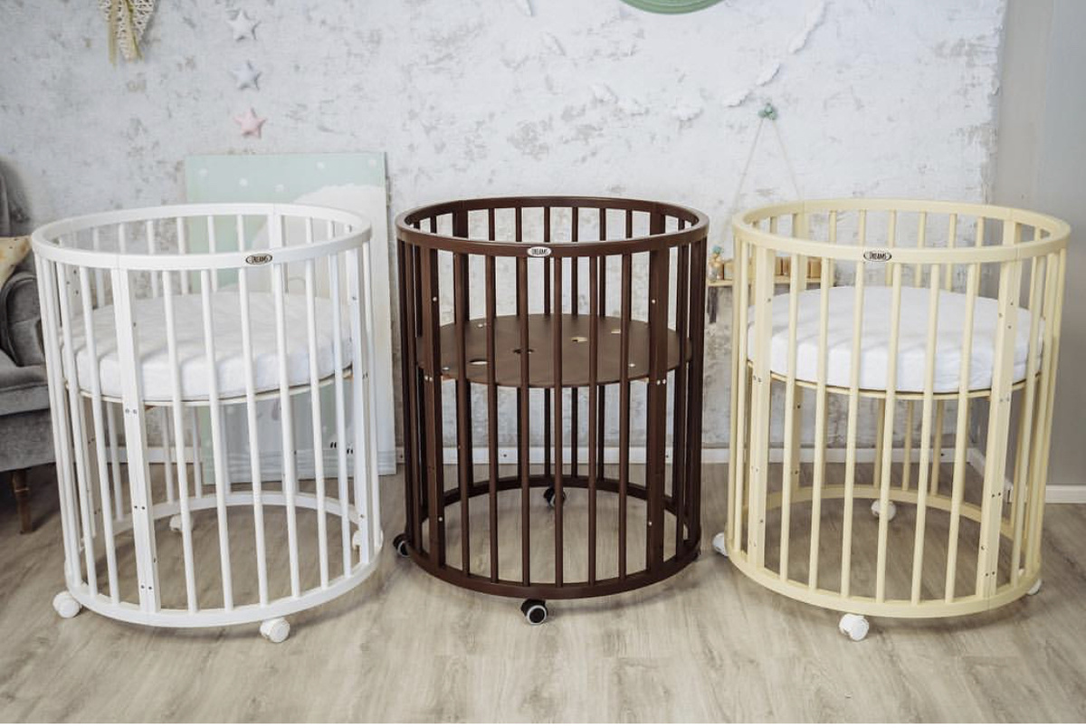 Стандартные цвета кроваток трансформеров