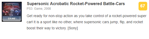 Оценка SARPBC на Metacritic 