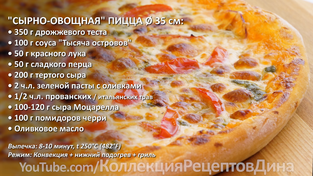 Ингредиенты для быстрой пиццы на дрожжах: