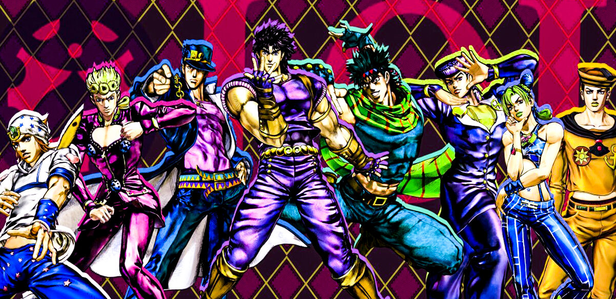  Главные Герои JoJo’s Bizarre Adventure 