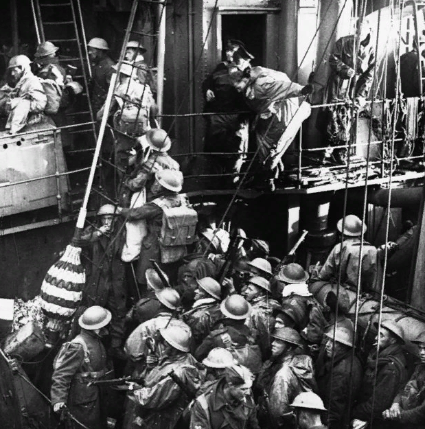 BEF эвакуирован из Дюнкерка. Июнь 1940 года.