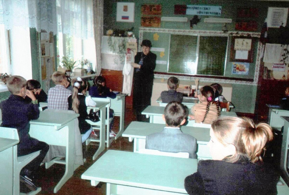 Лекция "Ремёсла Егорьевского края (Из бабушкиного сундучка)". Фото из архива автора.