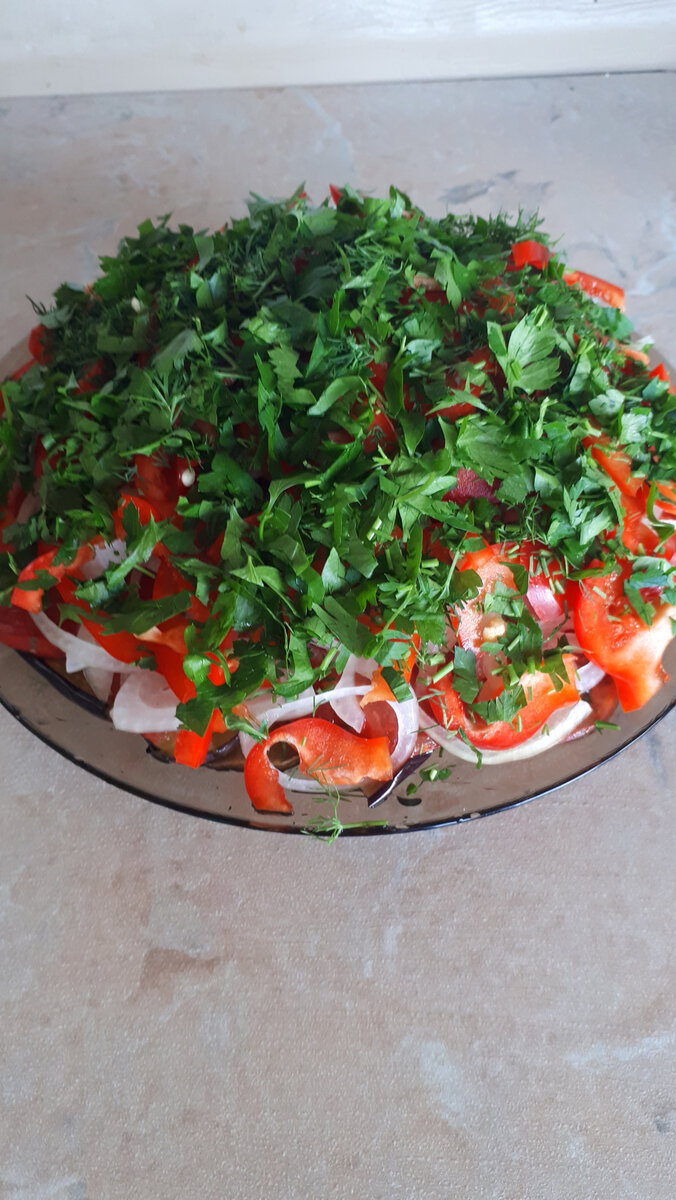 Легкий и вкусный салат из овощей