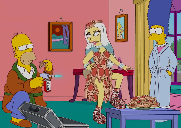 Леди Гага в Симпсонах (The Simpsons), s23e22 © 20th Century Fox Film Corporation