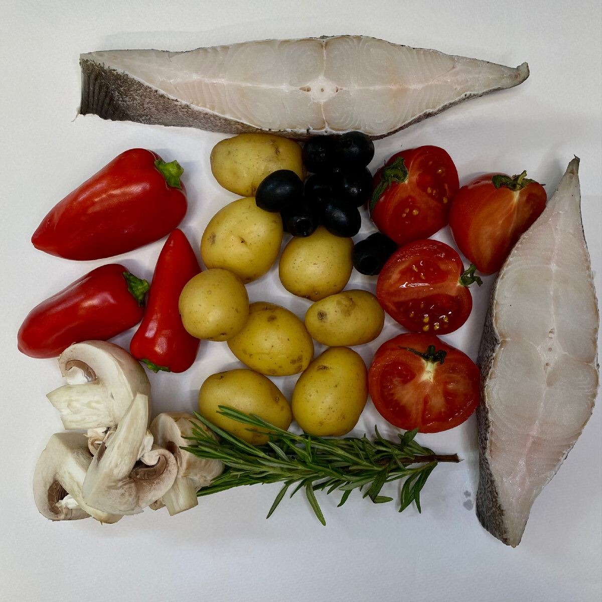 Необходимый набор продуктов.