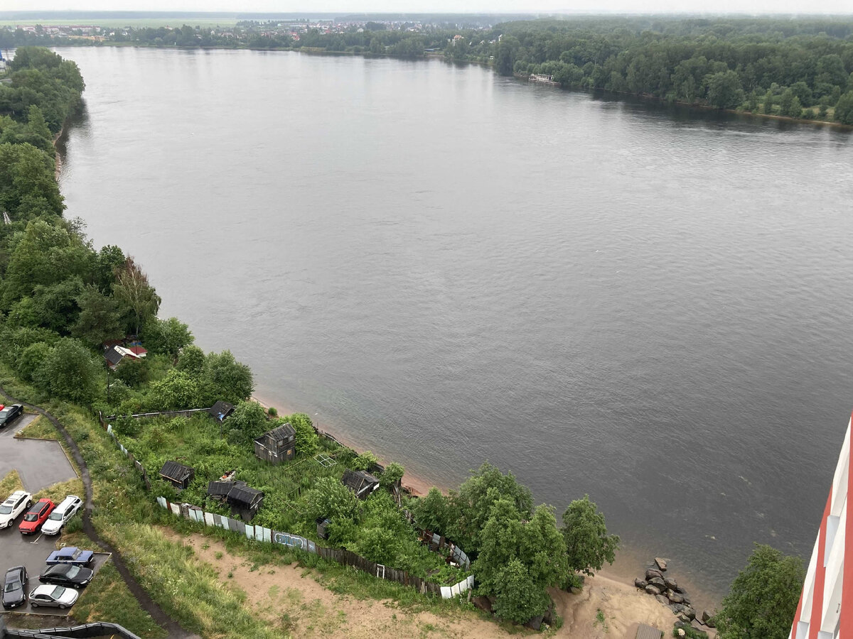 Вид из нашего окна. 