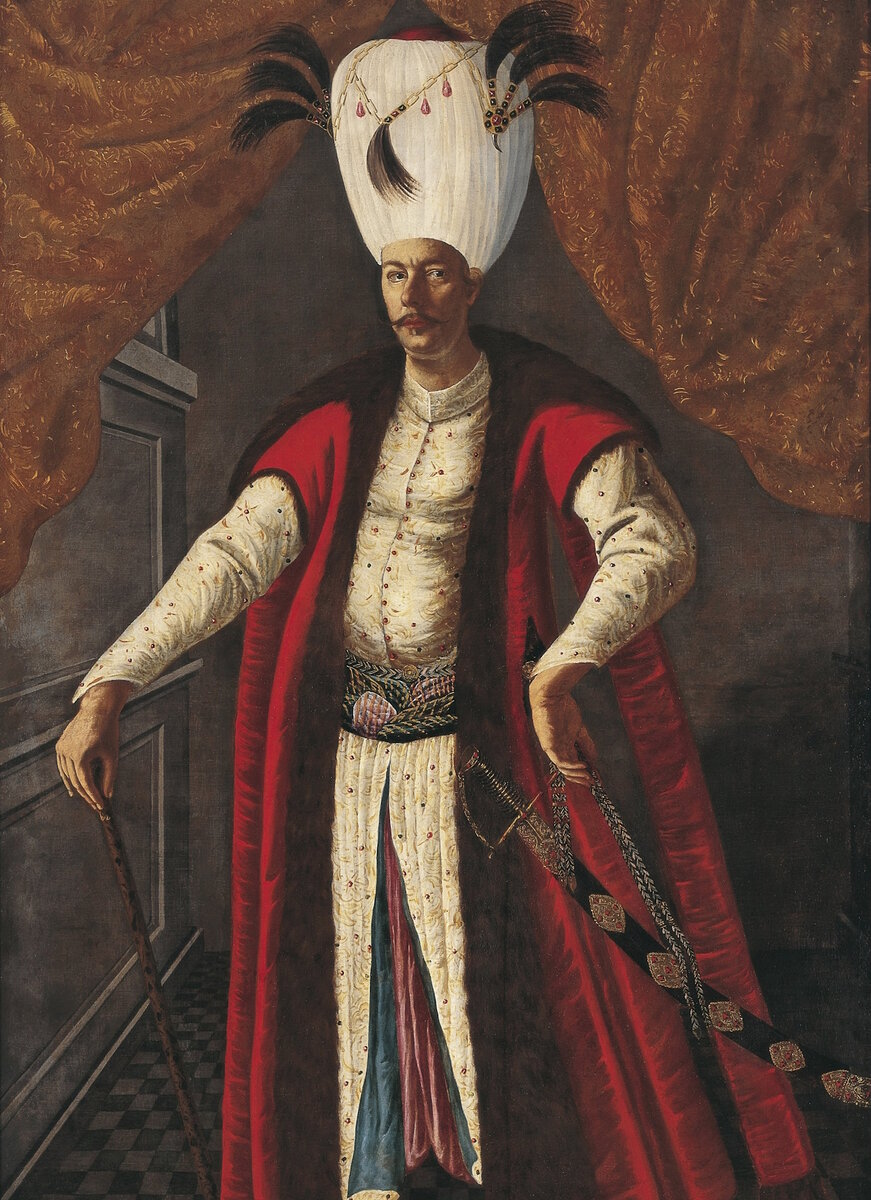 Неизвестный художник «Портрет османского султана Мехмеда IV» / Музей Птуй Ормож, Словения