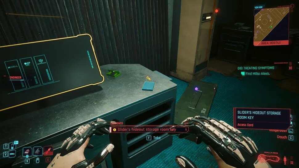 Вам понадобится ключ-карта от базы мальчиков-вуду рядом со спа-центром Luxor High Wellness