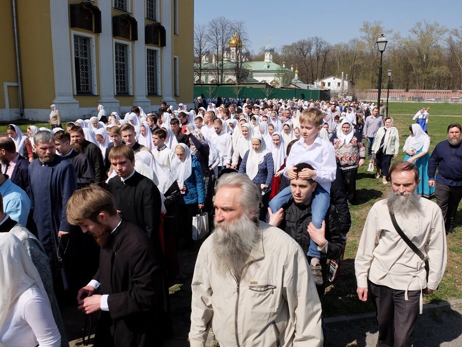 Старообрядцы на Рогожском в Москве