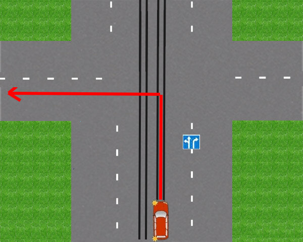 Т образный перекресток. Знак т образный перекресток. Поворот налево т образный перекресток с трамвайными путями. Т образный перекресток поворот налево из правого ряда. Поворот налево 2 полосы т образный перекресток.