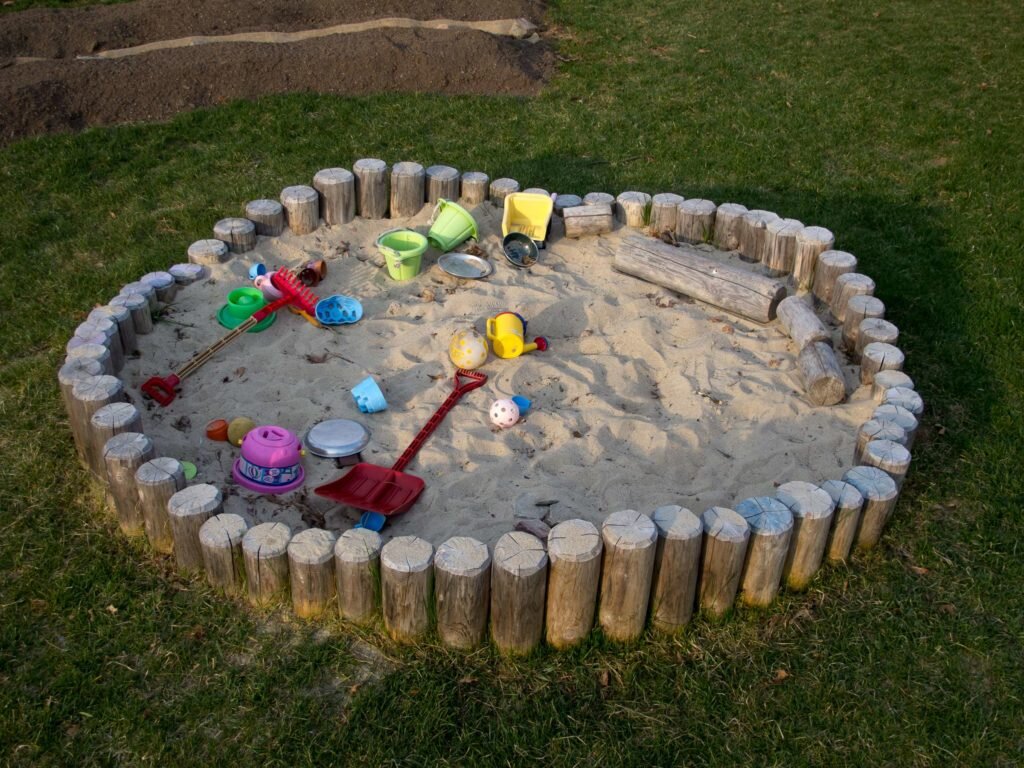 Песочница для детей на дачу: идеи и фото | Дом Мечты