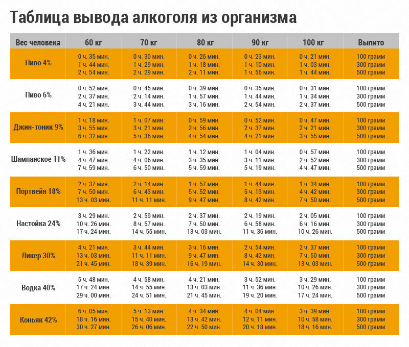 Памятка водителю: когда можно садиться за руль после выпивки