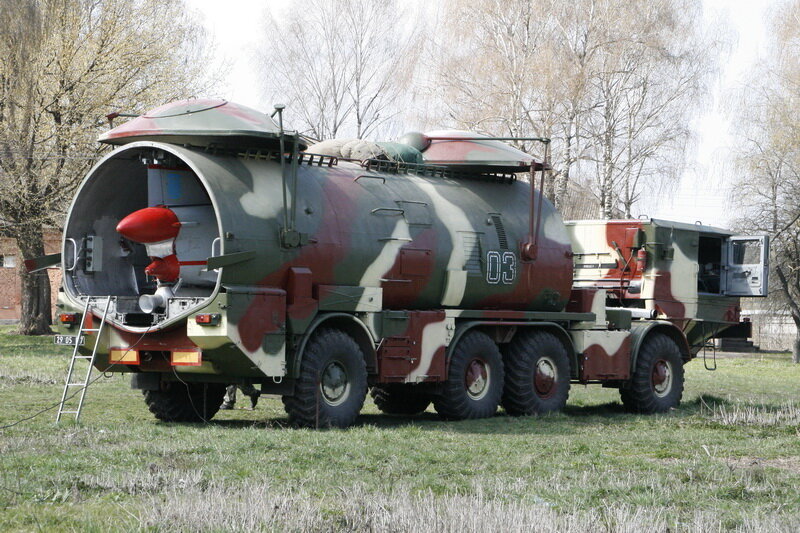 Ту-143 в походном положении