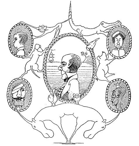 Часть титульной страницы «История доктора Дулиттла», опубликованной в 1920 году.