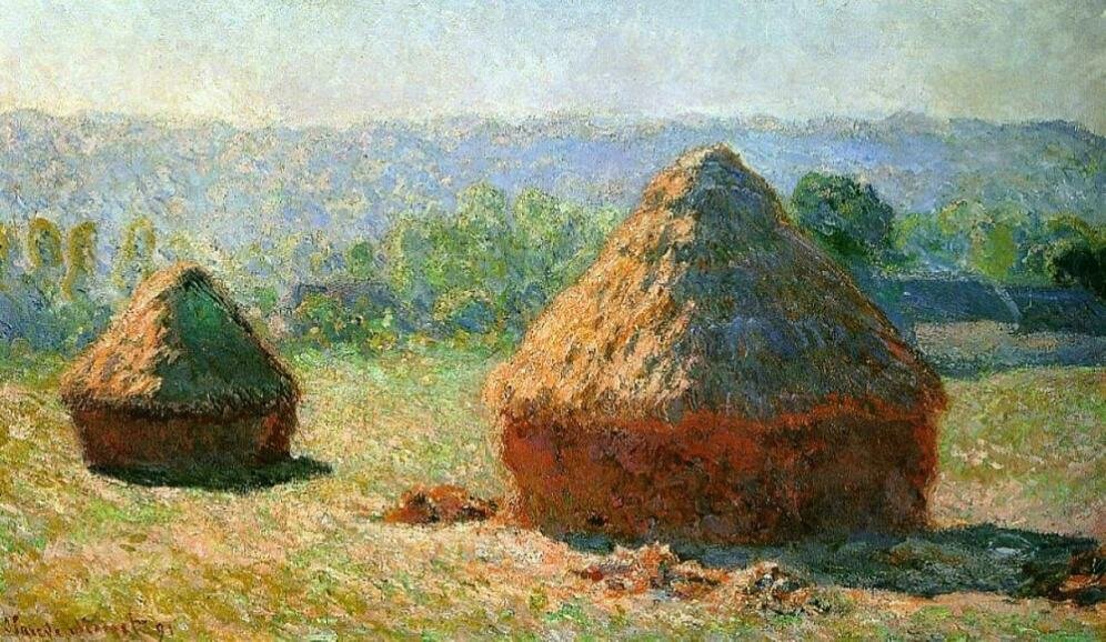 Клод Моне. Стога сена