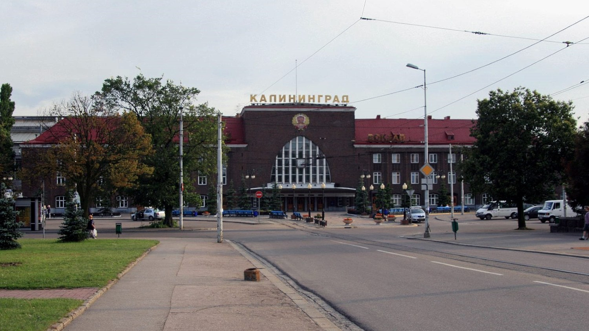 Вокзал в калининграде
