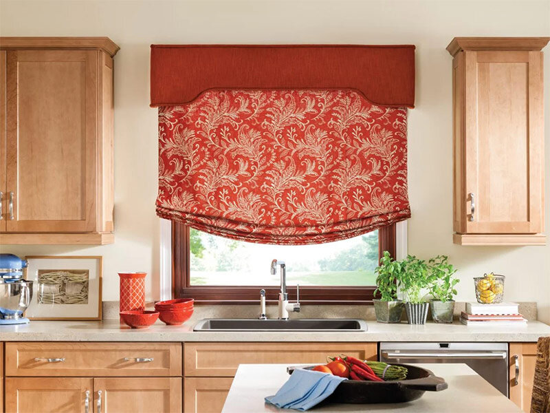 Сшить римские шторы на кухню своими руками