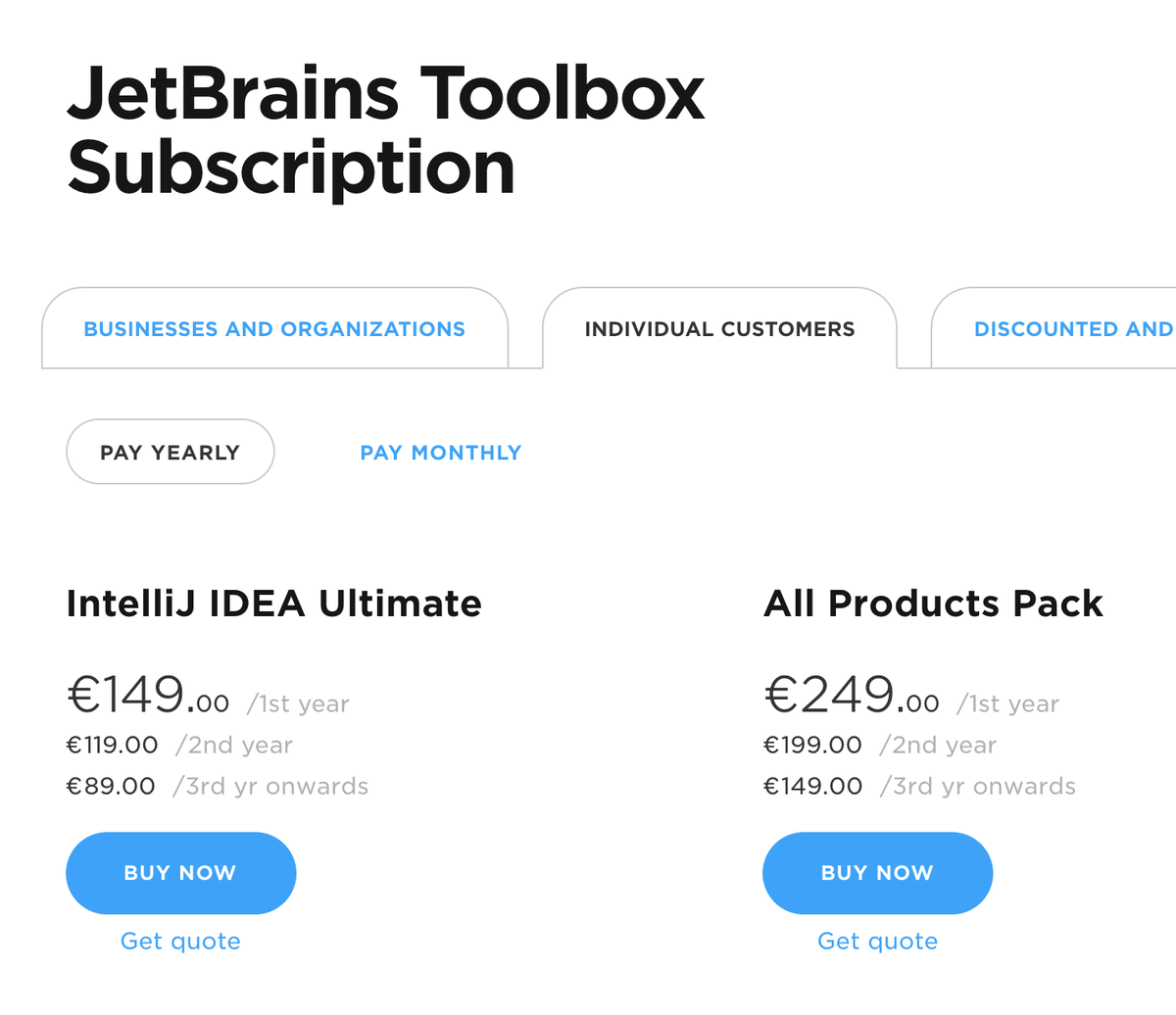 IntelliJ IDEA — отличная IDE. И скидки хорошие.